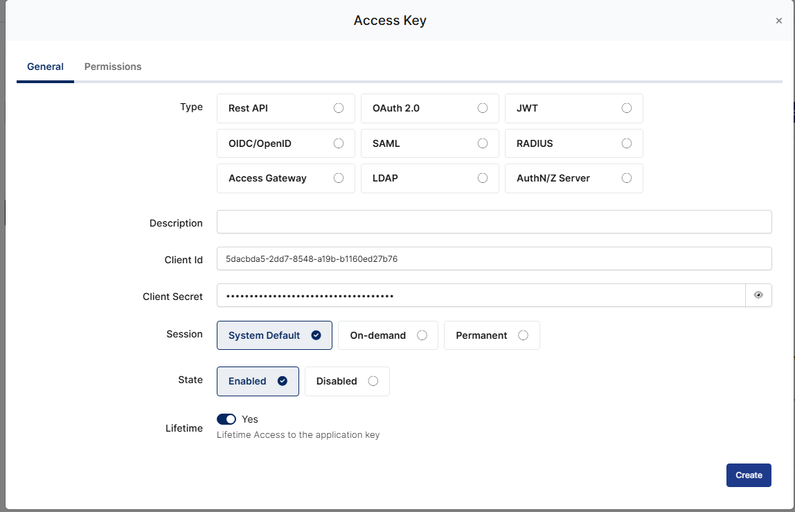 SAML Key Configuration